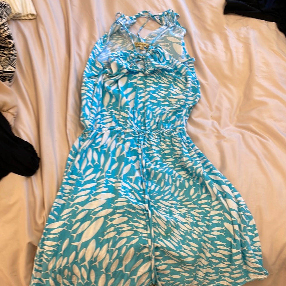 Blue dress